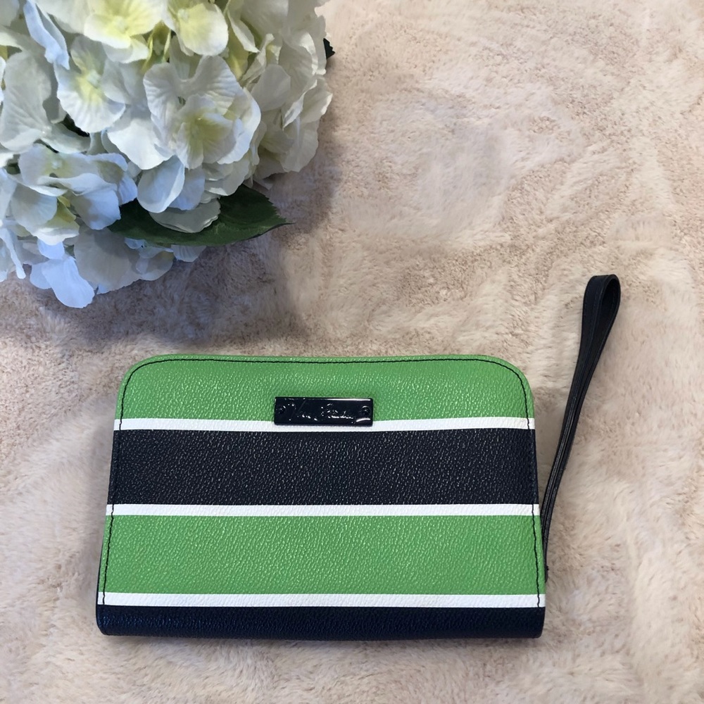 Vera Bradley “Lucky Stripe” Zip Wristlet